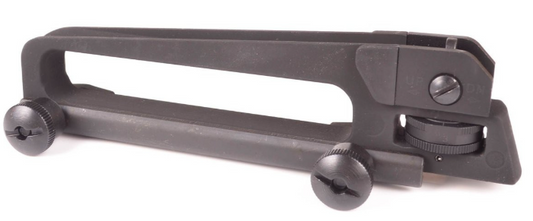 AR carrying handle with Rear Sight