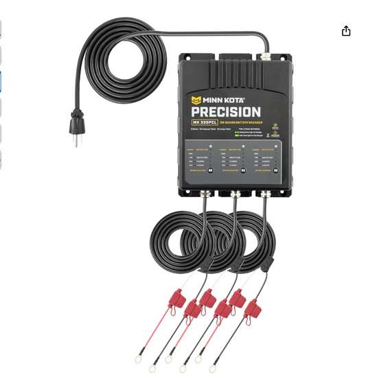 Minn Kota Precision Charger MK 330 PCL - 3 Bank x 10 amps