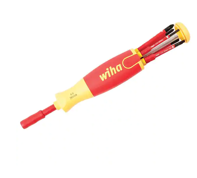 1000-Volt Insulated Slim Line Ultra-Driver Blade Screwdriver Set 7-Piece
