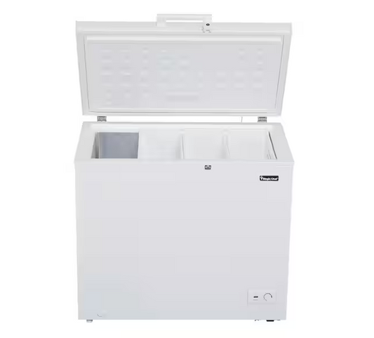 Magic Chef 8.7 cu. ft. Manual Defrost Chest Freezer in White