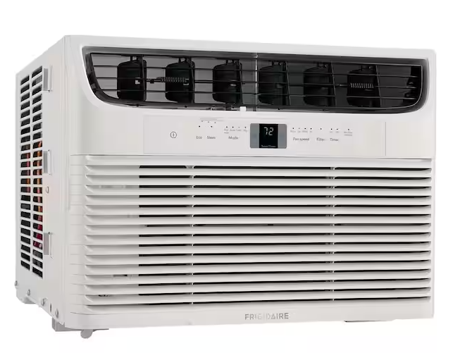 Frigidaire 15,100 BTU 115V Window Air Conditioner Cools 850 Sq. Ft. with Temperature Sensing Remote Control in White