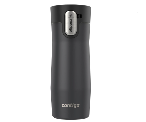 Contigo Stainless Steel Insulated Mug, Leak Proof with AutoSeal Lid, 16oz Matte Black