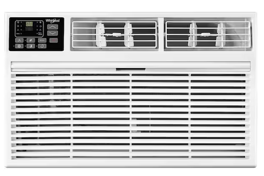 Whirlpool 10,000 BTU (DOE) Through-The-Wall Air Conditioner Cools 450 sq. ft. with Remote in White