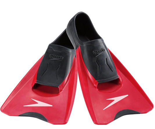 Speedo Unisex-Adult Swim Training Fin Rubber Medium Blade (M:7-8 W:9-10)