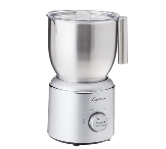 Capresso froth Select Automatic Milk Frother and Hot Chocolate Maker, Stainless Steel