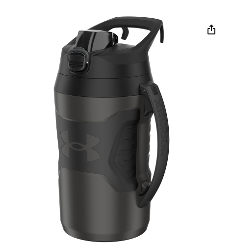Under Armour Water Bottle Insulated, 64oz with Handle, Sports Water Jug, Green/Black (Copy) (Copy)