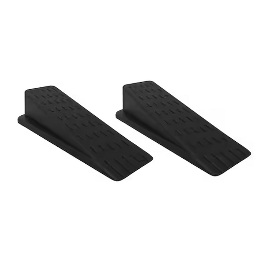 Everbilt Heavy-Duty Brown Rubber Door Stop (2-Pack)