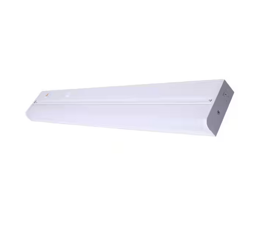 24 in. Hardwired White Integrated LED 5 CCT Linkable Under Cabinet LightLight
