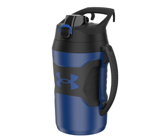 Under Armour Water Bottle Insulated, 64oz with Handle, Sports Water Jug, BLue/Black (Copy)