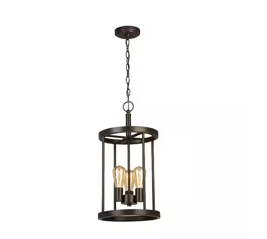 Moreland 3--Light Bronze Pendant