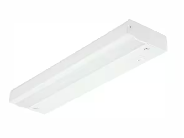 Direct Wire 12 in. LED White Under Cabinet Light, Soft White