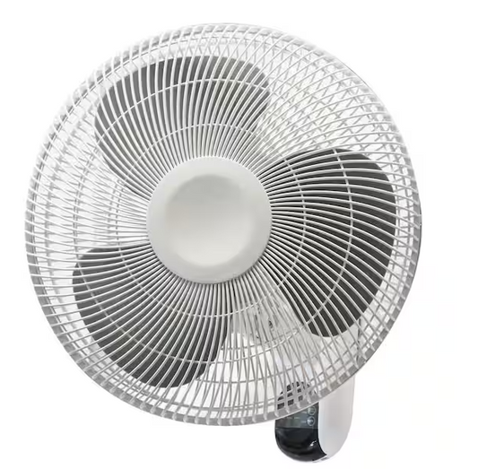 Hampton Bay 16 in. Indoor Wall Mount Fan with Remote