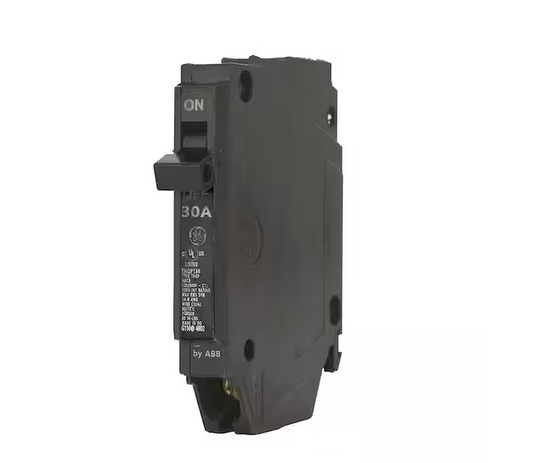 GE Q-Line 30 Amp 1/2 in. Single-Pole Circuit Breaker