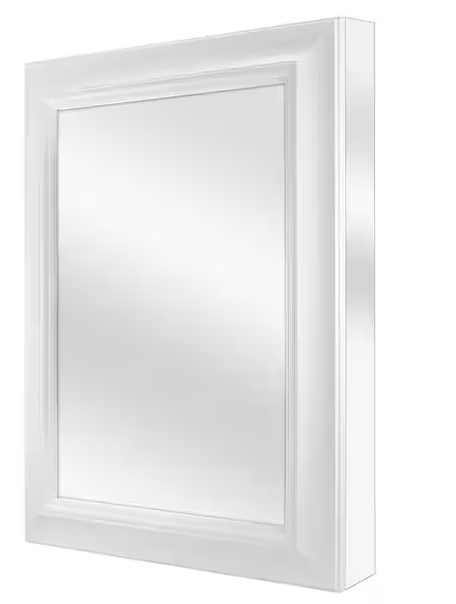 Home Decorators Collection 24 in. W x 30 in. H Rectangular Medicine Cabinet with Mirror