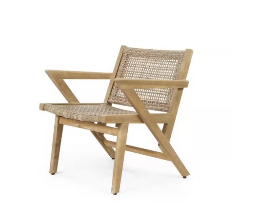 Pecor Wicker Outdoor Patio Lounge Chair