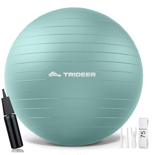 Yoga Ball - Exercise Ball for Workout Pilates Stability