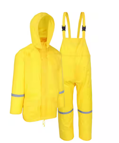 3-Piece Large Rain Suit