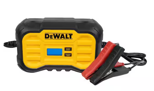 DEWALT Professional 10 Amp Battery Charger, Battery Maintainer, Battery Trickle Charger