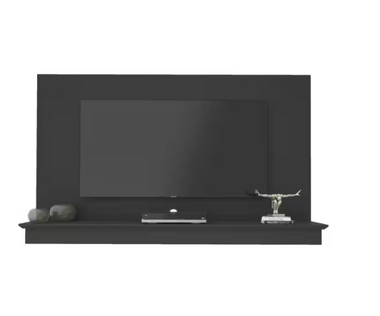 MAYKOOSH 65 in. Floating Entertainment Centre in Black
