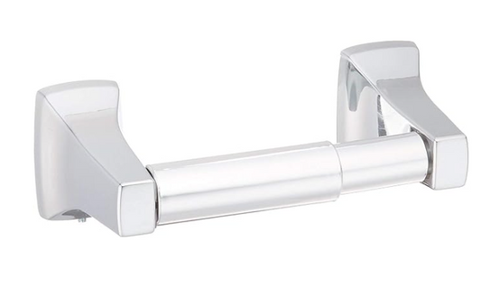 Moen Contemporary Chrome Spring Toilet Paper Holder Wall Mount in Bathroom