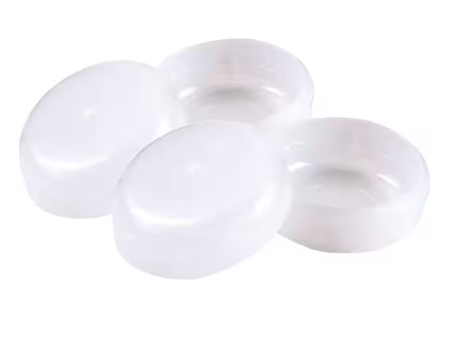 Shepherd 1-1/2 in. White Plastic Insert Patio Furniture Cups (4-Pack)