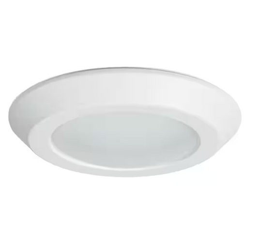 HALO BLD 6 in. White Integrated LED Recessed Ceiling Mount Light Trim 3000K Soft White