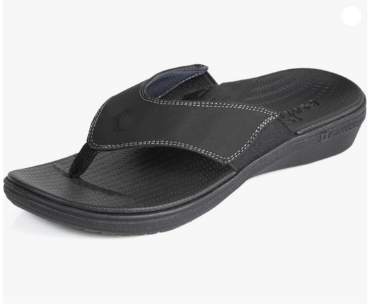 PowerStep Women's Sandals Flip-Flop, Women's Size 6