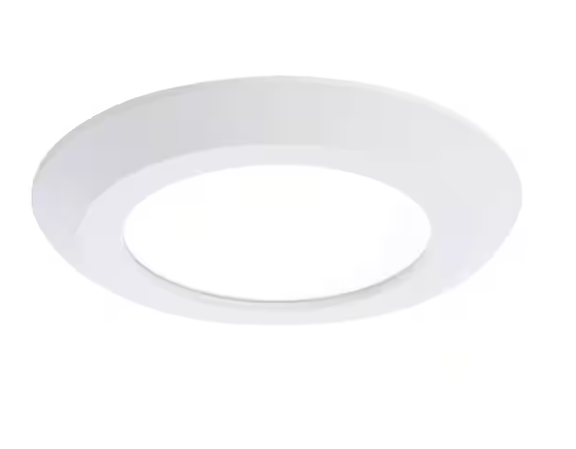 HALO SLDSL6 6 in. Adjustable CCT Canless IC Rated Dimmable Indoor Integrated LED Recessed Light Trim