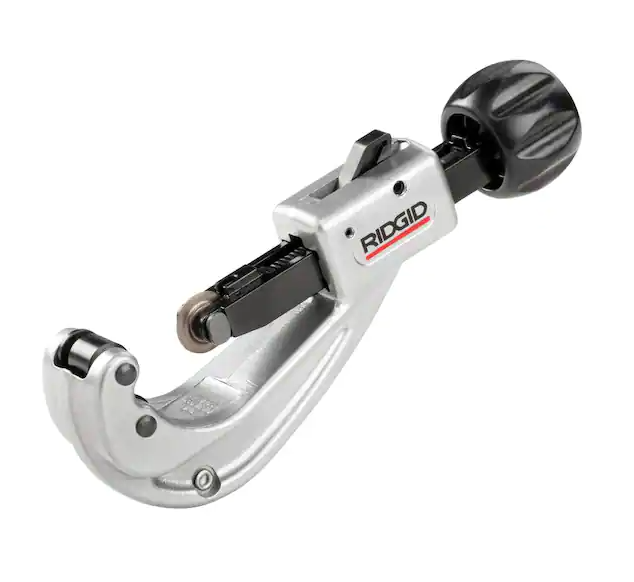 Ridgid 1/4 in. to 1-5/8 in. 151 Quick Acting Copper Pipe & Aluminum Tubing Cutter w/ Easy Change Wheel Pin + Spare Wheel