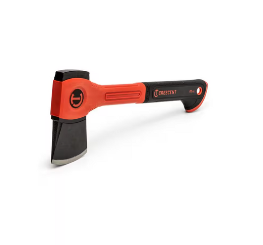 Crescent 14 in. Fiberglass Handled Camper's Hatchet, 20 oz., with Sheath
