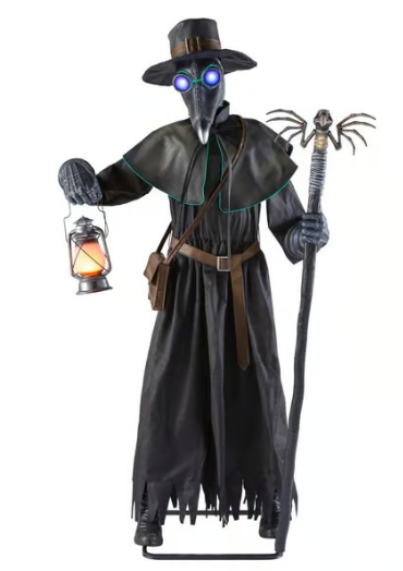 Home Accents Holiday 7 ft. Animated LED Plague Doctor