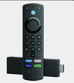 Fire TV Stick 4K streaming device, includes support for Wi-Fi 6, Dolby Vision/Atmos, free & live TV