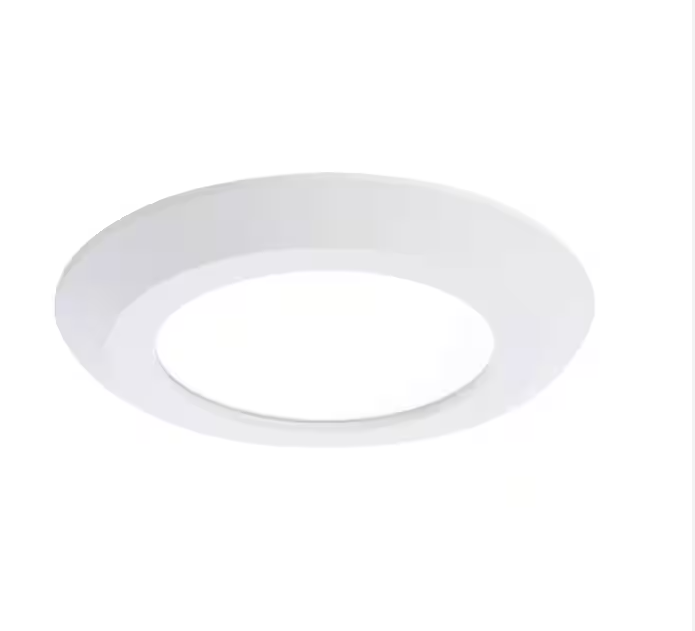 HALO SLDSL6 6 in. Adjustable CCT Canless IC Rated Dimmable Indoor Integrated LED Recessed Light Trim