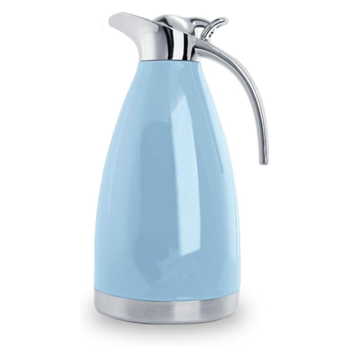 Sumerflos 68 Oz Stainless Steel Thermal Coffee Carafe, Blue