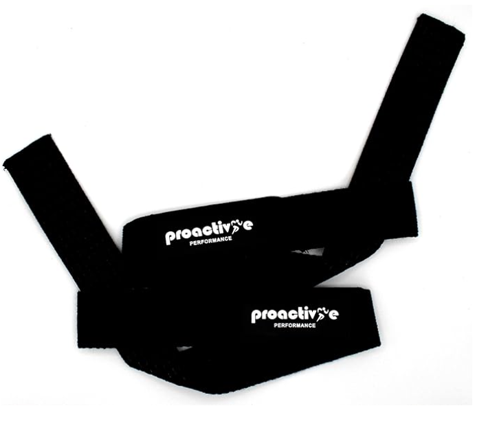 22” Weightlifting Straps with Neoprene Padding – Anti-Slip