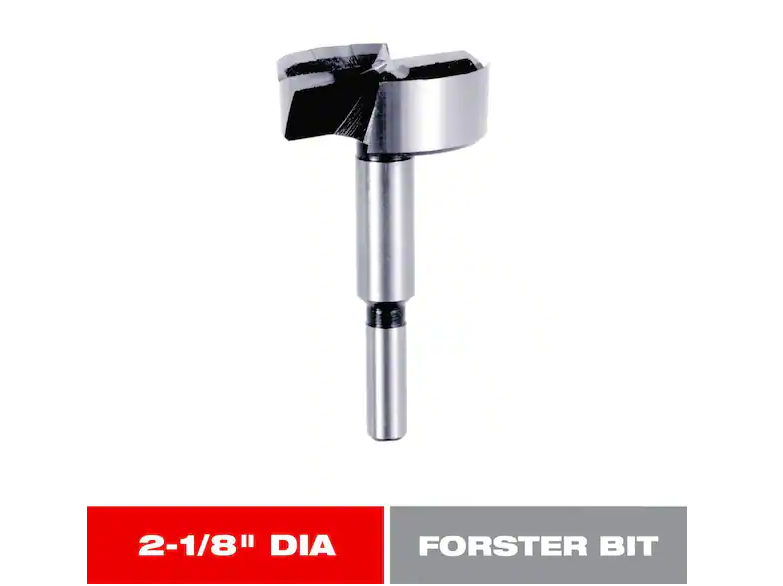 2-1/8 in. High-Speed Steel Forstner Bit (1-Piece)