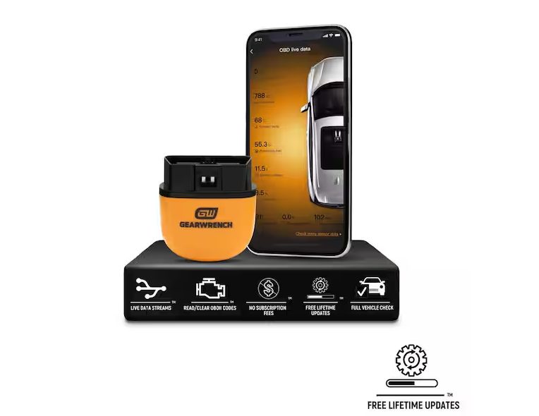 OBD2 Bluetooth Diagnostic Tester with GWSCAN App