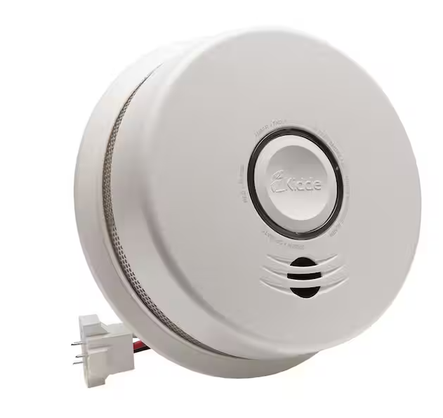 10-Year Worry-Free Hardwired Smoke, Carbon Monoxide Detector, Voice Alarm