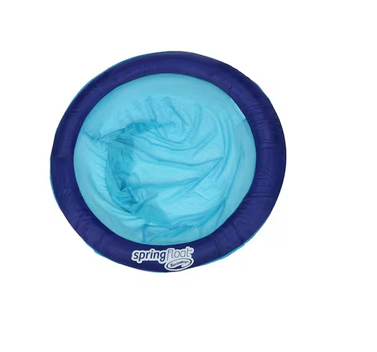 Spring Float Sky Blue Papasan Floating Pool Seat