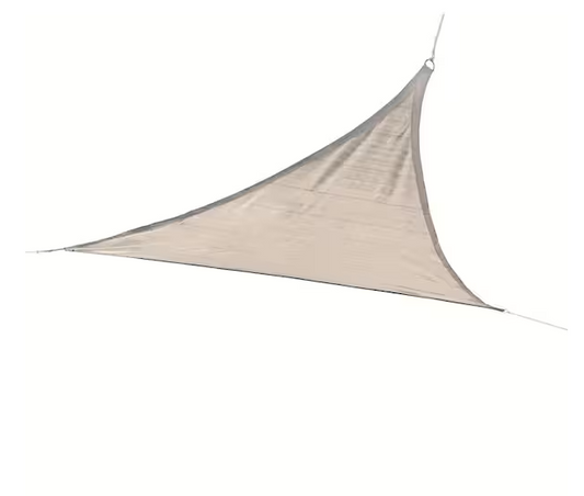 12 ft. x 12 ft. Almond Triangle Shade Sail