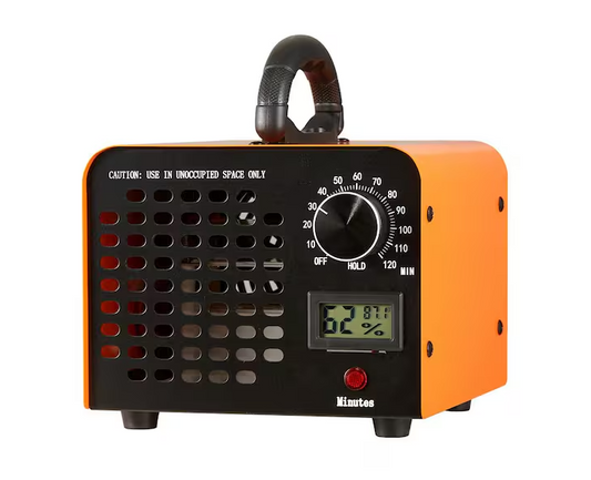 Ozone Machine 3230 sq. ft. HEPA - Type Ozone Generator in Oranges/Peaches Odor Remover High Capacity Commercial