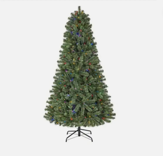7.5 FT FESTIVE PINE T10