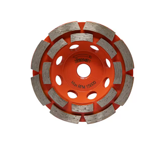 Ridgid 4 in. Diamond Double Row Cup Wheel