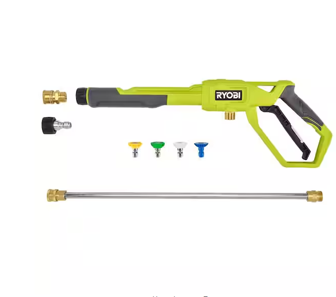 Handle Kit with Quick-Connect Adaptors, Nozzles and Wand for Pressure Washers up to 3600 PSI