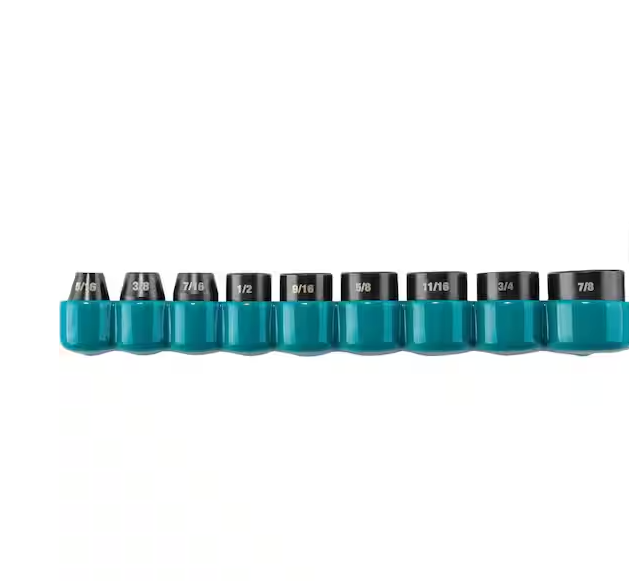 Impact XPS 10 Piece 3/8 in. Drive 6-Point SAE Impact Socket Set