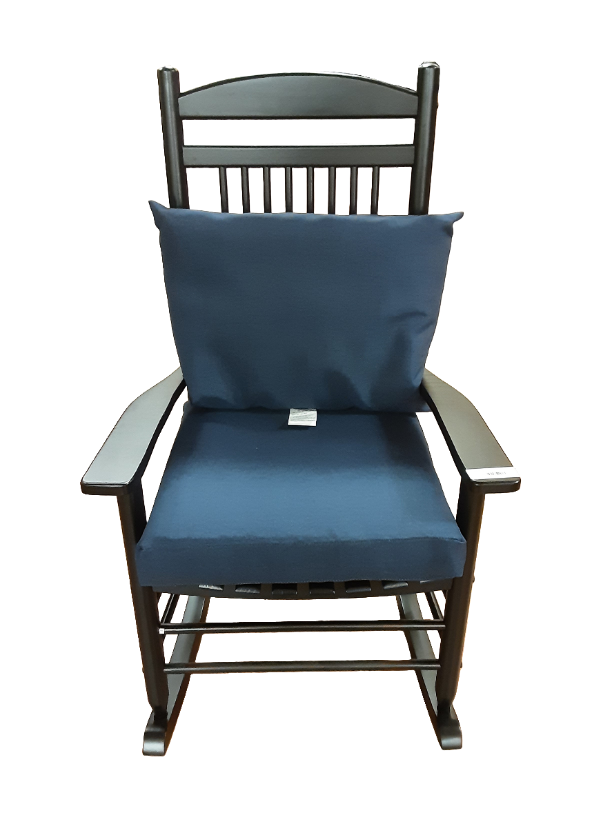 ARDEN SELECTIONS 21 in. x 21 in. Sapphire Blue Leala Outdoor Dining Chair Cushion