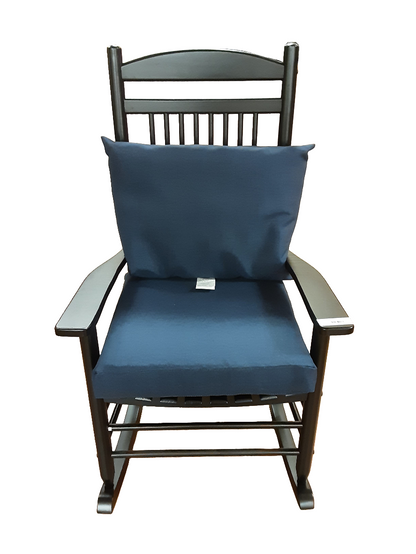 ARDEN SELECTIONS 21 in. x 21 in. Sapphire Blue Leala Outdoor Dining Chair Cushion