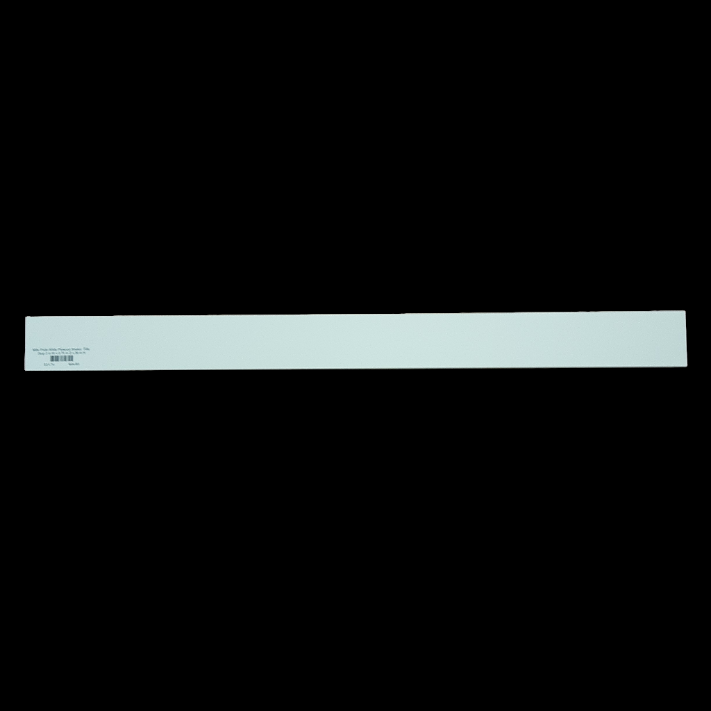 Mills Pride White Plywood Shaker  Filler Strip 3 in W x 0.75 in D x 36 in H