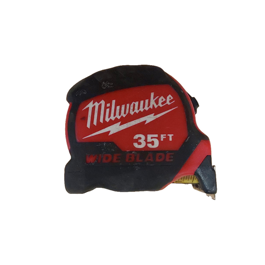 Milwaukee 35 ft. x 1-5/16 in. Wide Blade Tape Measure with 17 ft. Reach