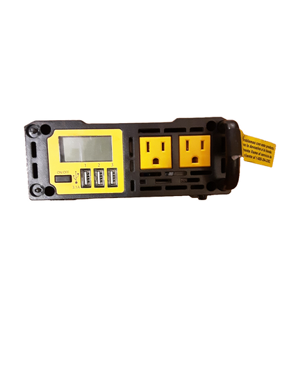 Dewalt 1000-Watt Portable Car Power Inverter with Triple USB Ports